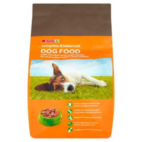 Spar Dog Food with Chicken and Vegetables 2.5kg