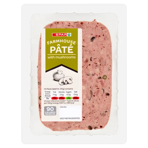 SPAR Farmhouse Pâté with Mushrooms 170g