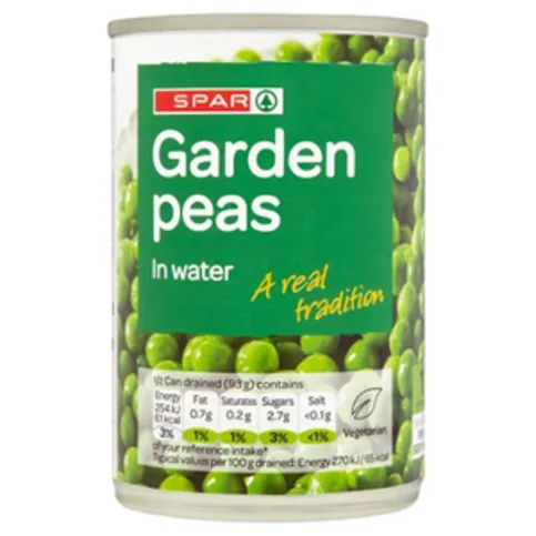 Spar Garden Peas 300g