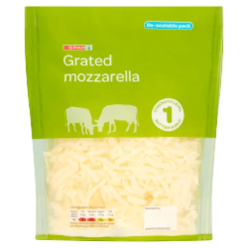 CHILLED: SPAR GRATED MOZZARELLA 250G