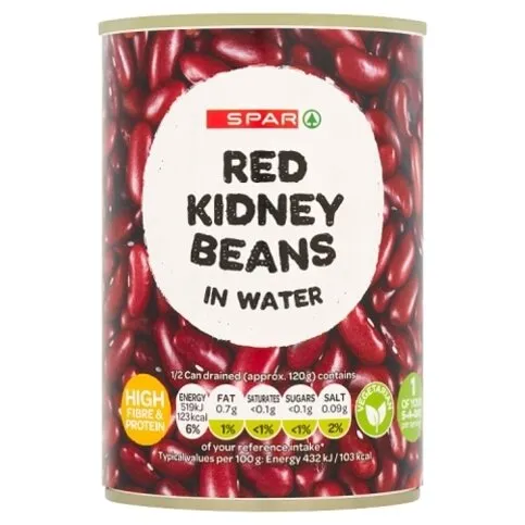 SPAR KIDNEY BEANS 400G