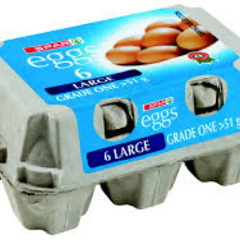 Spar Large Eggs 6pk 
