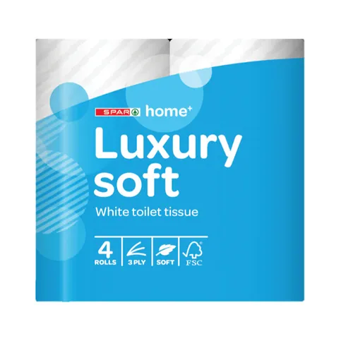 SPAR Luxury Toilet Tissue 4 rolls