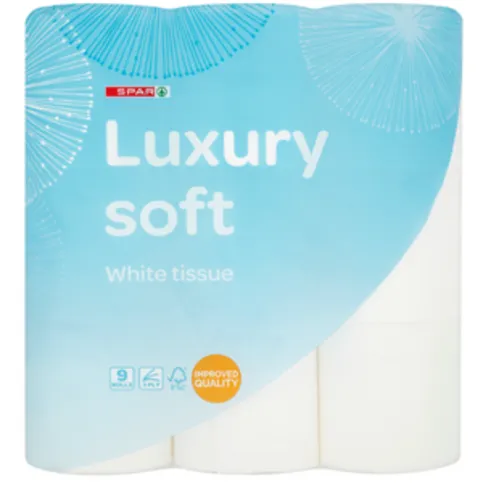 Spar Luxury Toilet Tissue 9 Roll