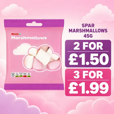 Spar Marshmallows 45g