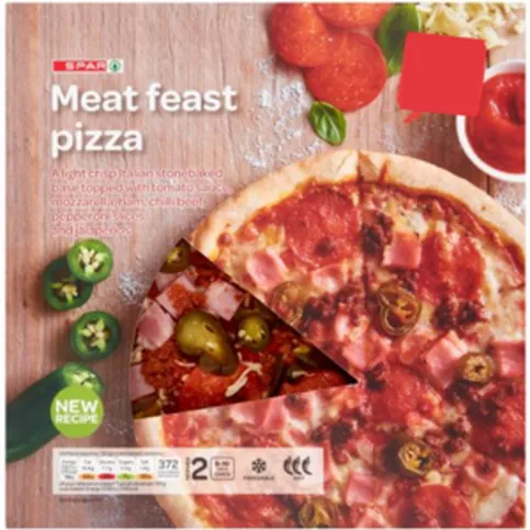 SPAR Meat Feast Pizza 325g