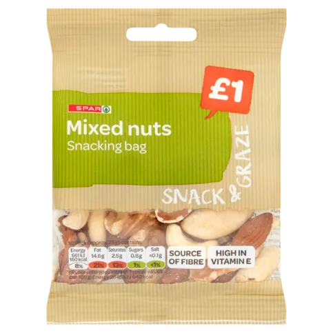 Spar Mixed Nuts 50g