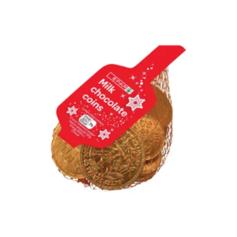 Spar Milk Choc Gold Coins 75g