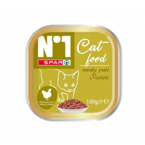 SPAR No1 Cat Alucup With Chicken 100g