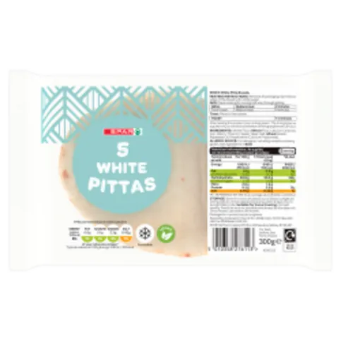 SPAR PITTA BREADS 5PK