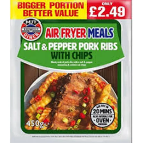 Spar Pork Rib Chips 450g