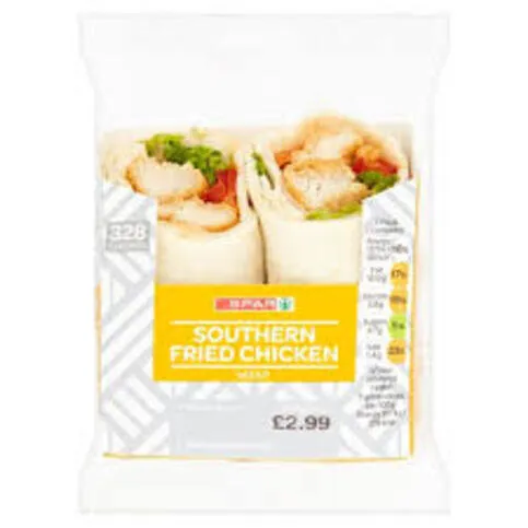 Spar Southern Fried Chicken Wrap