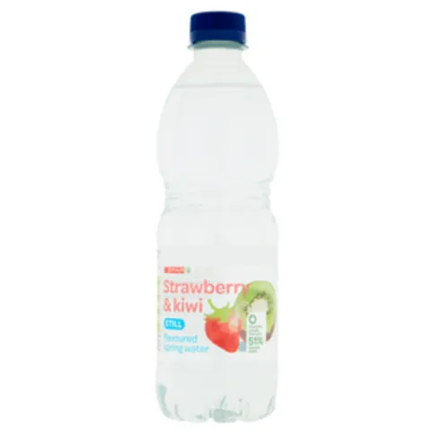 Spar Strawberry & Kiwi Still Flavoured Spring Water 500ml