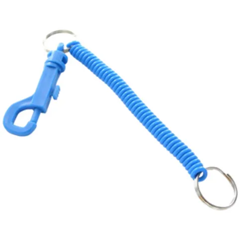 Spiral Keyring Assorted Colours
