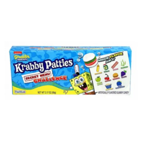 Spongebob Squarepants Krabby Patties Challenge 90g