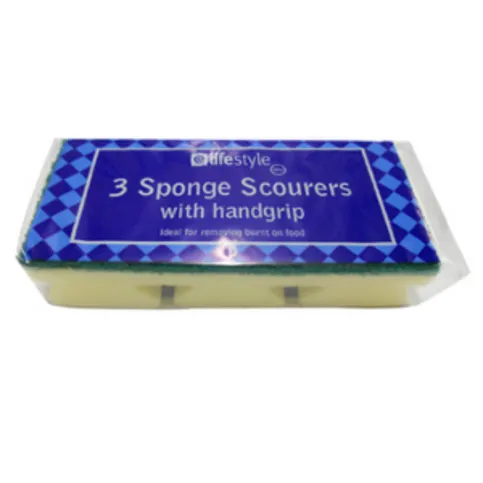 Sponge Scourers 3 Pack