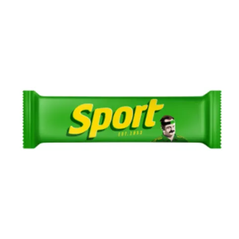Sport Szelet Hungarian Rum Cocoa Dark Chocolate Covered Bars 31g