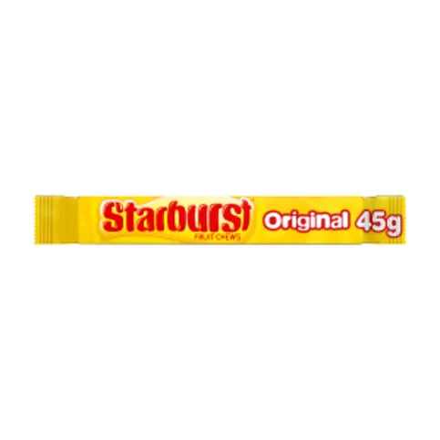 Starburst Vegan Chewy Fruit Flavoured Sweets 45g