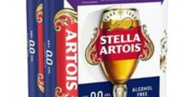 Stella Artois 0.0% Alcohol Free Premium Lager Beer Cans 4 x 440ml