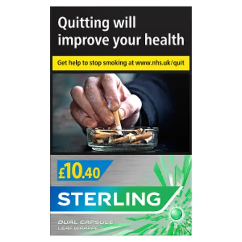 Sterling 20 Dual Capsule Leaf Wrapped
