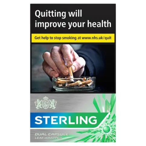 Sterling Dual Double Capsule Leaf Wrapped Cigarillos 20 Pack