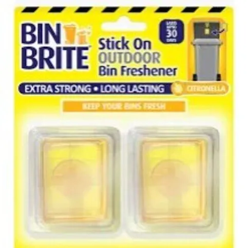 STICK ON FRESHENER CITRON & LEMON GRASS 2PK