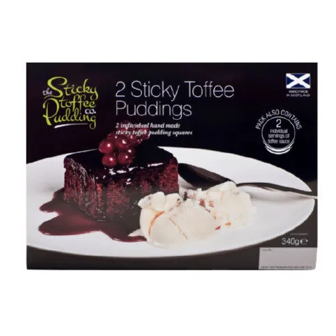 Sticky Toffee Pudding 2 Pack 340g