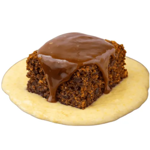 Sticky Toffee Pudding And Warm Custard