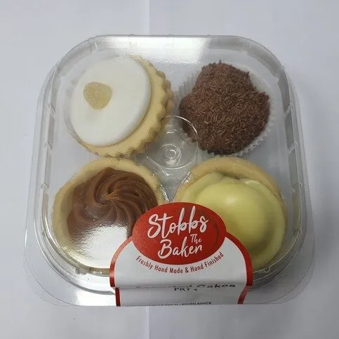 Stobbs Assorted Cakes 4 Pack £3.25