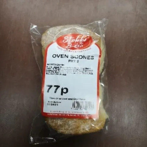Stobbs the Baker Oven Scones