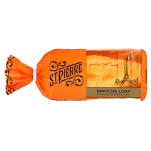 CHILLED: ST PIERRE SLICED BRIOCHE LOAF 500G
