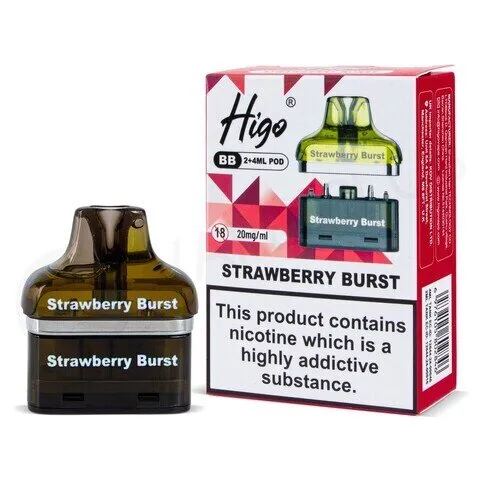 Higo BB 4000 Prefilled Pods Strawberry Watermelon