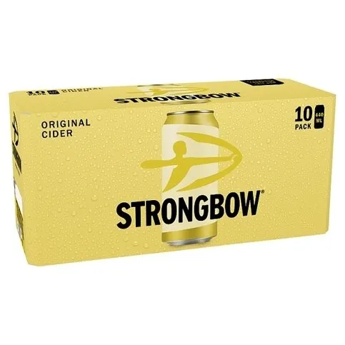 Strongbow Original Cider 10 x 440ml Cans