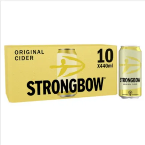Strongbow Original Cider 10 x 440ml Cans