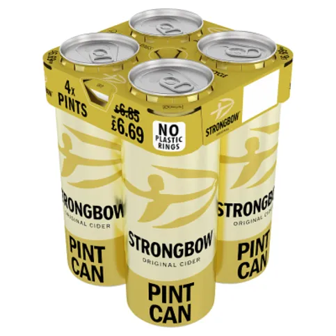 Strongbow Original Cider 4 x 568ml