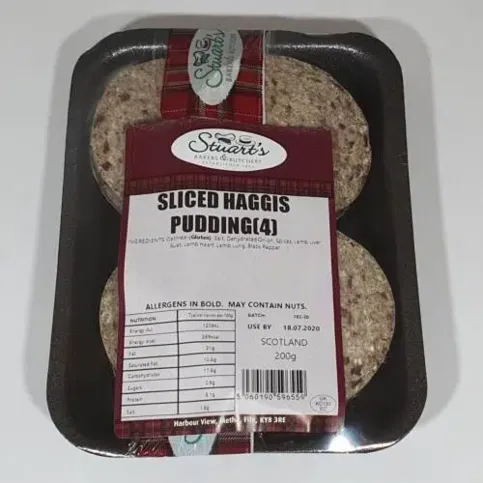 Stuarts Slice Haggis