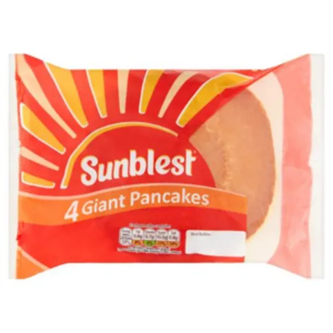 Sunblest Giant Pancakes 4s 200g