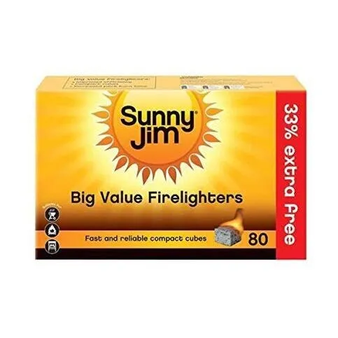 Sunny Jim Firelighters 80