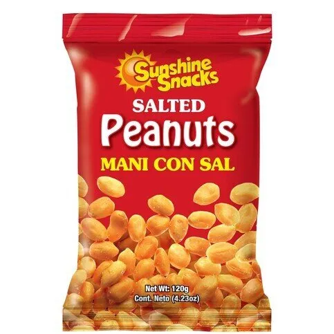 Sunshine Dry Roasted Peanuts 120g