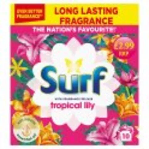 Surf Laundry Powder Tropical Lily 500 g 10 washes
