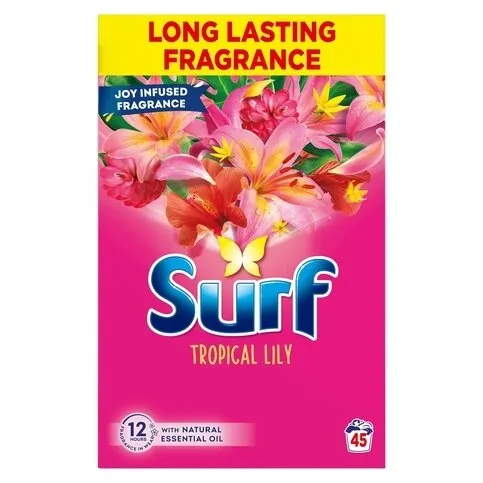 Surf Powder - Tropical Lily, 45x washes (2.25kg)