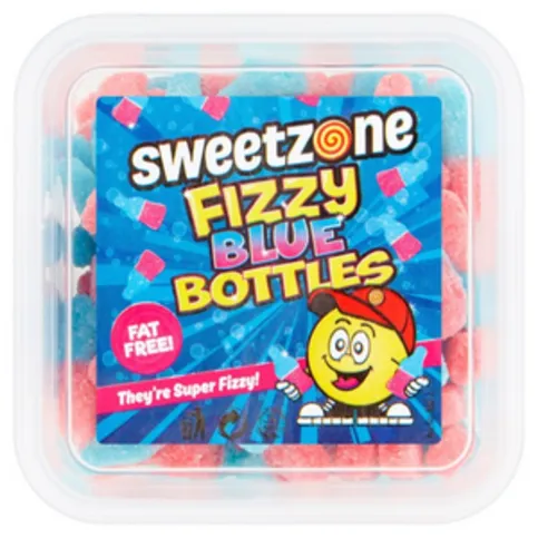 Sweetzone Fizzy Blue Bottles 170g