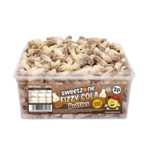Sweetzone Fizzy Cola Bottles 350 Piece 805g
