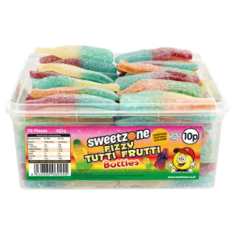 Sweetzone Fizzy Tutti Frutti Bottles 70 Piece 805g