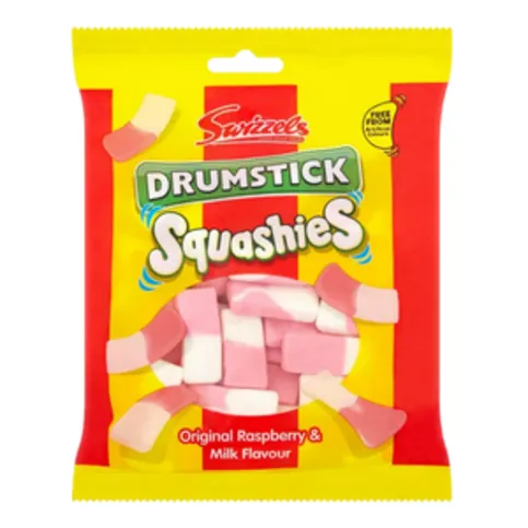 Swizzels Squashies Original Raspberry & Milk 140g