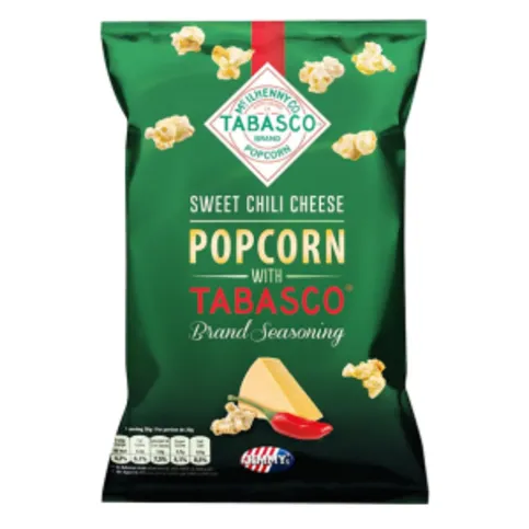 Jimmys Sweet Chili Cheese Popcorn With Tabasco 90g