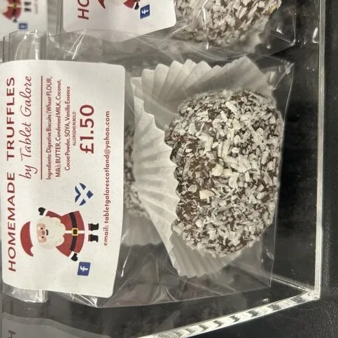 Tablet Galore Snowball Truffles