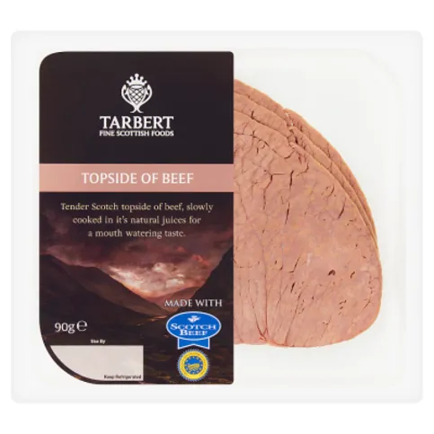 Tarbert Fine Scottish Foods Topside of Beef 90g