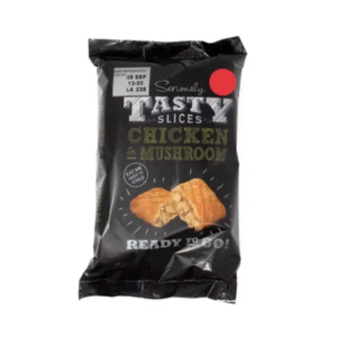 Tasty Chicken and Mushroom Slice 150g