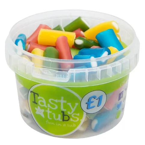 TASTY TUBS ASSORTED MINI PENCILS 120G